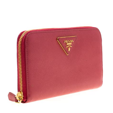 prada double zip wallet on chain|prada wallet price list.